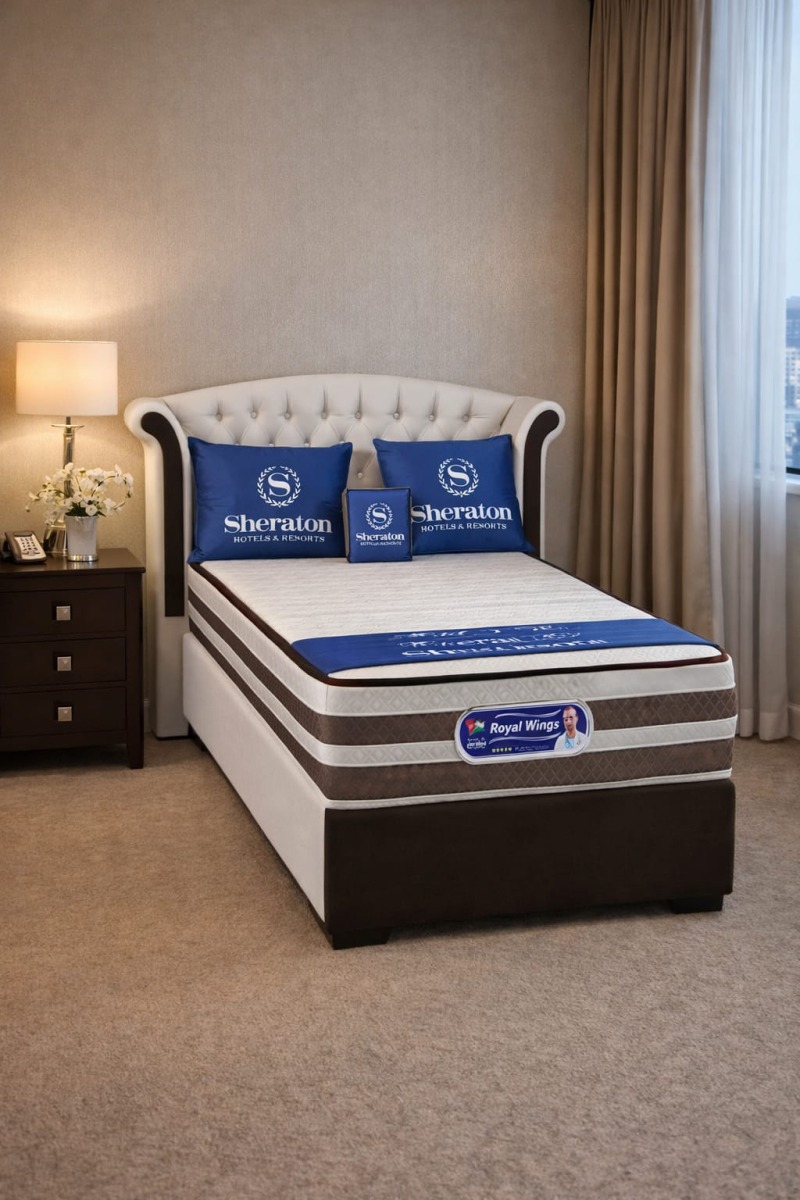 فرشة الاجنحة الملكية  دبل ماكس (مفرد 90*190 ,100*200)